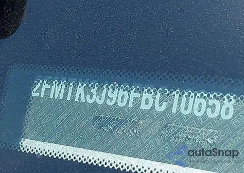 2015 Ford Edge Sel из США, поврежденный, VIN 2FMTK3J96FBC10658